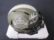 Dan Marino Signed HoF Mini Helmet W/Coa