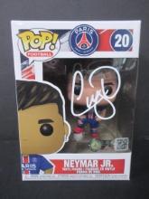 Neymar Jr Signed Soccer Paris Funko Pop W/Coa