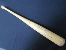 Mickey Mantle Signed Baseball Bat W/Coa