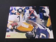 BART SCOTT SIGNED 8X10 PHOTO RAVENS COA