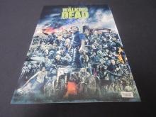 THE WALKING DEAD CAST SIGNED 11X14 POSTER COA