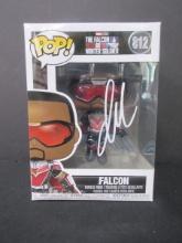 ANTHONY MACKIE SIGNED FALCON FUNKO POP COA