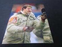 BROWNS BILL COWHER SIGNED 8X10 PHOTO COA