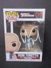 FAST FURIOUS VIN DIESEL SIGNED FUNKO COA