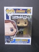 SEBASTIAN STAN SIGNED BUCKY BARNES FUNKO COA