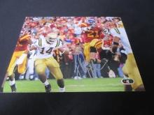 LENDALE WHITE SIGNED 8X10 PHOTO TROJANS COA