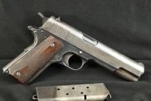 US Army Pre-WW1 Springfield Armory Model 1911 .45 ACP 5” Semi-Auto Pistol W/ Magazine 1914 C&R