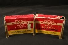 1x Full Box, 20 Rds. of Vintage Winchester Silvertip Super Speed .375 H&H Magnum Ammo, More