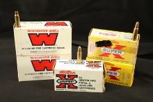 3x Full Boxes, 150 Rds. of Western .256 Winchester Magnum Super X 60 Grain Open Point Expanding Ammo