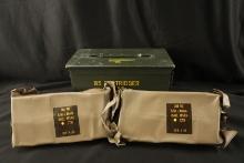 5x “Battle Packs”, 1500 Rds. of South African 5.56x45 Ball M1A3 Ammo, Sealed in 2 Ammo Cans