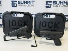 (2) Glock 42 Sequential SN's .380 Auto