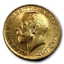 1914 Gold Sovereign King George V