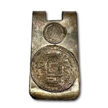 Vintage Mexican Sterling Silver Money Clip