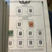 Vintage All American Stamp Album with Some Nice Specimens