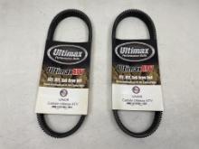 Ultimax ATV / UTV / SXS drive belt set of (2), part # UA426