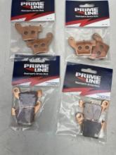 Prime Line ATV / UTV brake pads set of (4), part # 72-6014