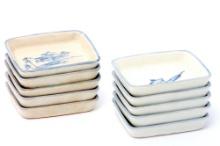 Asian Blue And White Ceramic Dishes