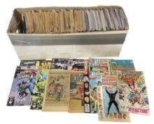 Long Box of Comic Books