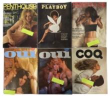 Vintage Erotic Adult Magazine Collection