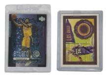 Lot of 2 Kobe Bryant Trading Cards