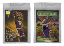 Lot of 2 Kobe Bryant Trading Cards