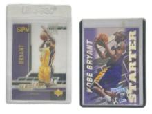 Lot of 2 Kobe Bryant Trading Cards