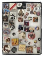 Rare Music and Movie Pin Collection