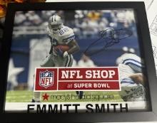 EMMITT SMITH AUTOGRAPHED PHOTO