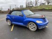 2005 Chrylser PT Cruiser blue