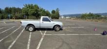 1996 Ford Ranger white manual trans