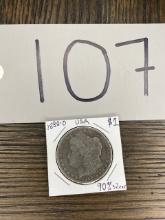 1888-O USA Morgan Silver Dollar Coin in Paper Flip 90% Silver