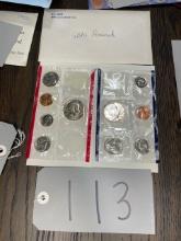 1981 US Mint Uncirculated P and D Coins Both Missing Susan B Anthony $1 Coins