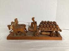 Ernst Huber Horse Drawn Wagon