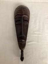 Hand Crafted African Tribal Mask Wall Plaque