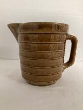 Vintage Pottery Pitcher Made in USA