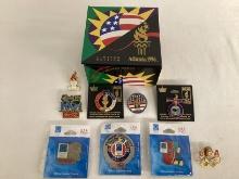 Olympic Games Pins - 1996 Atlanta and 2004 Athens Coca-Cola