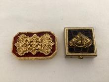 Vintage Estee Lauder Perfume and Horse Head Pill Box