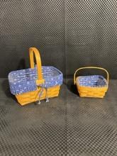 Two Longaberger Baskets