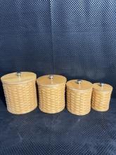 Longaberger Canister Set