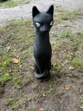 Concrete Cat Statue