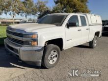 2015 Chevrolet Silverado 2500HD 4x4 Pickup Truck Runs & Moves, Engine Code P0455 Evap Emission Syste