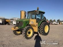 2010 John Deere 5101 4x4 Rubber Tired Tractor Runs, Moves & Operates) (No Brakes