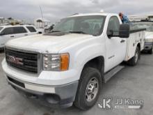 2011 GMC Sierra 2500HD Service Truck Not Running, Condition Unknown)( Engine Is Bad) Vehicle Is Lock