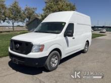 2012 Nissan NV2500 HD Conversion Van Runs & Moves, Crack In Windshield