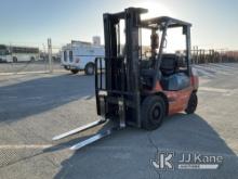 2003 TOYOTA 7FGU25 Forklift Runs & Operates