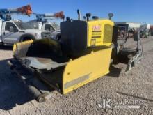 2016 Atlas Copco Asphalt Paver Runs & Moves)( Can Only Test It Folding Out