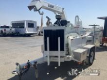 2012 Bandit Industries 250XP Chipper (12in Drum), trailer mtd No Title) (Runs & Operates,(SPECIAL MO