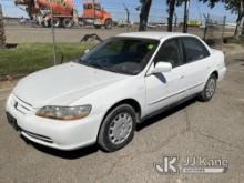 2001 Honda Accord 4-Door Sedan Runs & Moves,