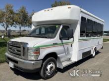 2018 Ford E350 Bus Runs & Moves) (Could Not Get Wheelchair Ramp to Operate