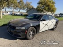 (Dixon, CA) 2018 Dodge Charger Police Package 4-Door Sedan Runs & Moves, No Rear Seats